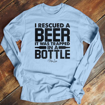 I Rescued A Beer Men's Apparel