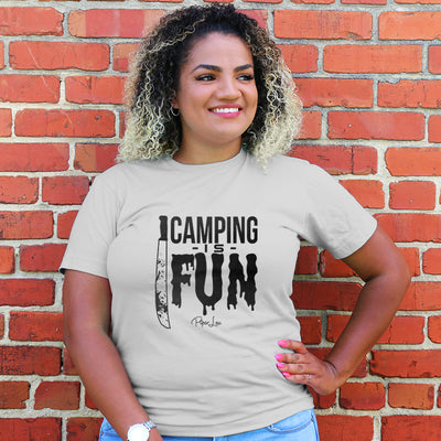 Camping Is Fun Curvy Apparel