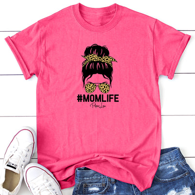 Mom Life Leopard Graphic Tee