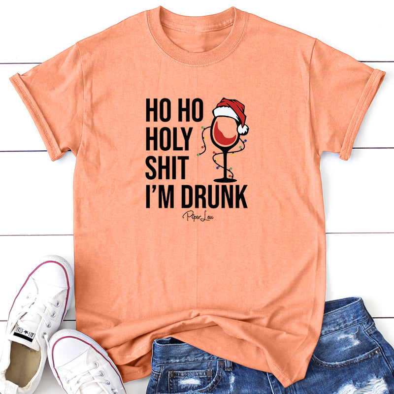 Ho Ho Holy Shit I'm Drunk Graphic Tee