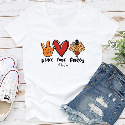 Peace Love Turkey Graphic Tee