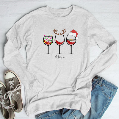Christmas Wine Glasses Outerwear