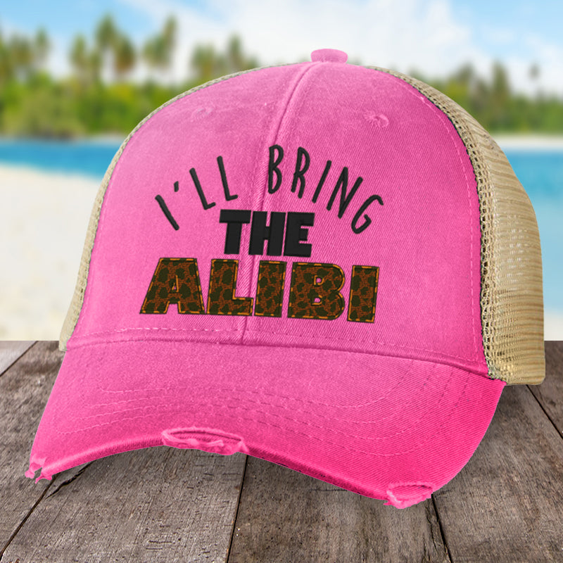 I'll Bring The Alibi Animal Print Hat