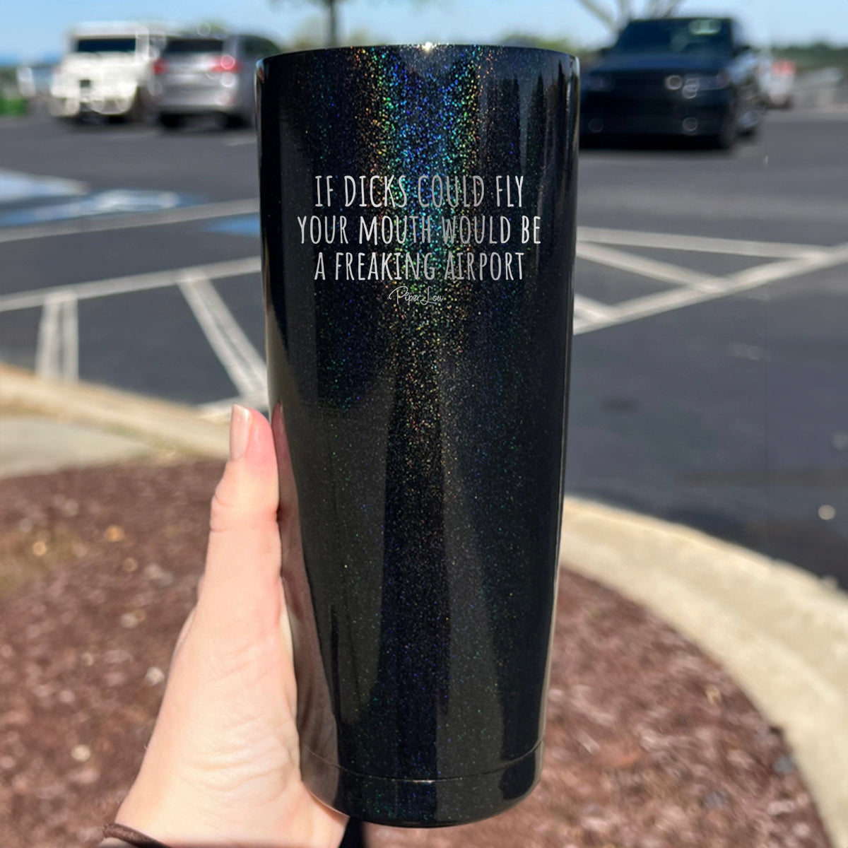 If Dicks Could Fly Laser Etched Tumbler