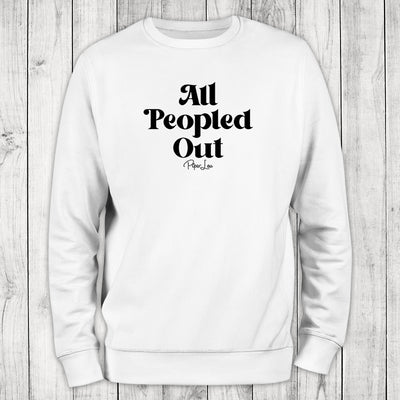 All Peopled Out Crewneck Sweatshirt