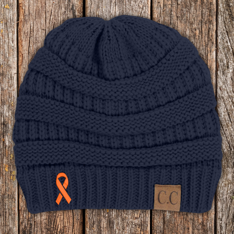 Kidney Cancer Awareness Knit Beanie