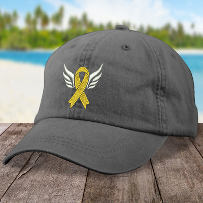 Childhood Cancer Angel Wings Hat