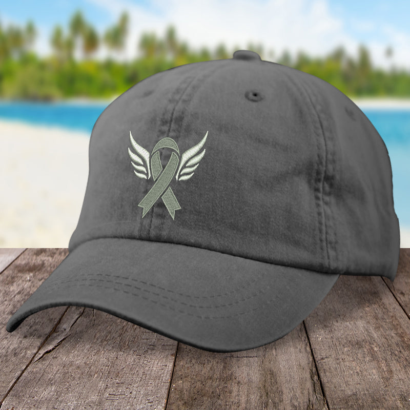 Lung Cancer Angel Wings Hat