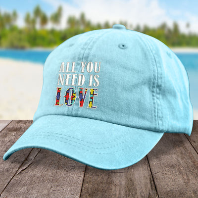 Autism All You Need Is Love Hat