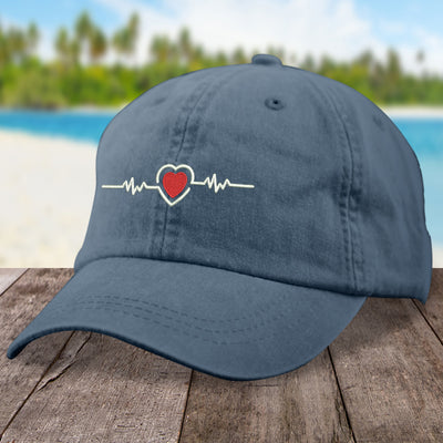 Heart Disease Line Hat
