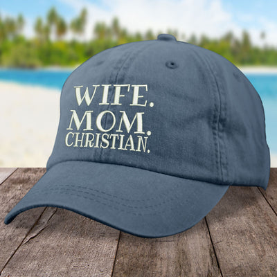 Wife Mom Christian Hat