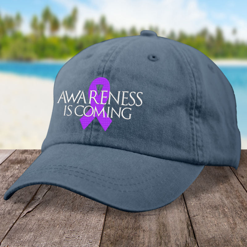 Awareness Is Coming Alzheimers Hat