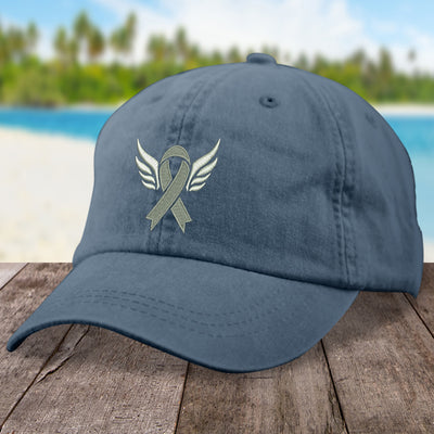 Lung Cancer Angel Wings Hat