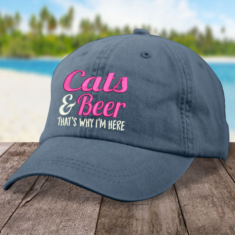 Cats & Beer That's Why I'm Here
