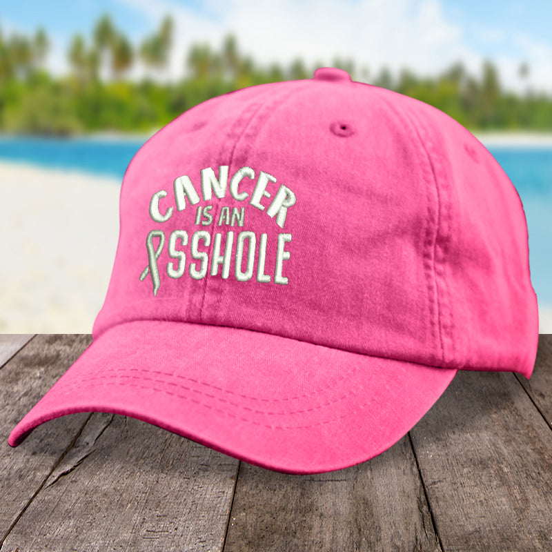 Lung Cancer Is An Asshole Hat