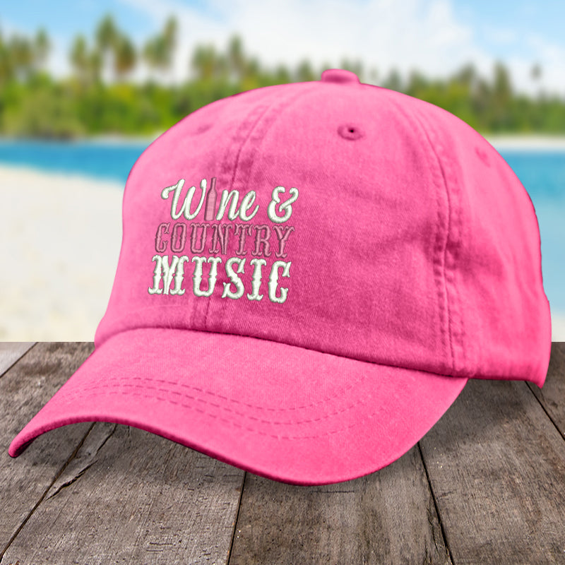 Wine and Country Music Hat
