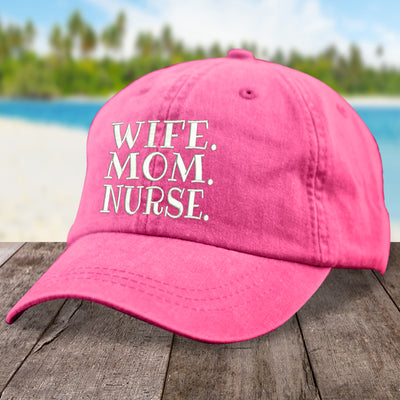 Wife Mom Nurse Hat