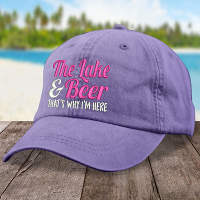 Lake And Beer Hat