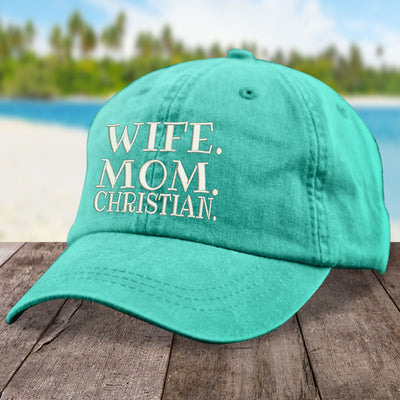 Wife Mom Christian Hat