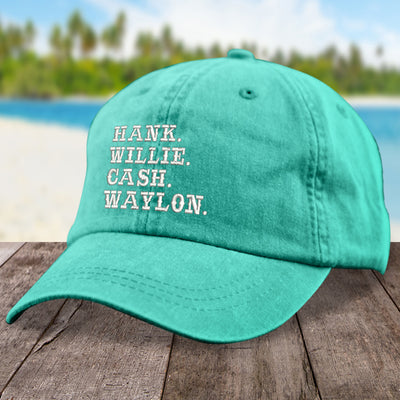 Hank Willie Hank Waylon Hat