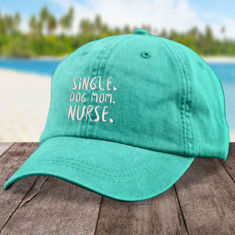 Single Dog Mom Nurse Hat