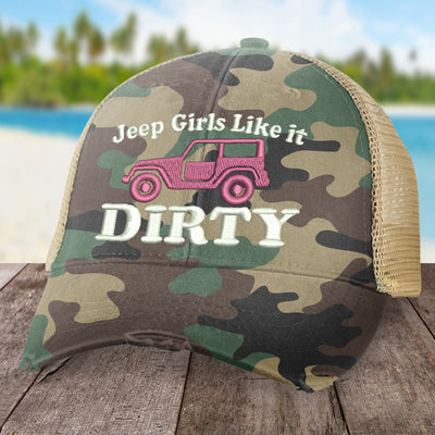Jeep Girls Like It Dirty Hat