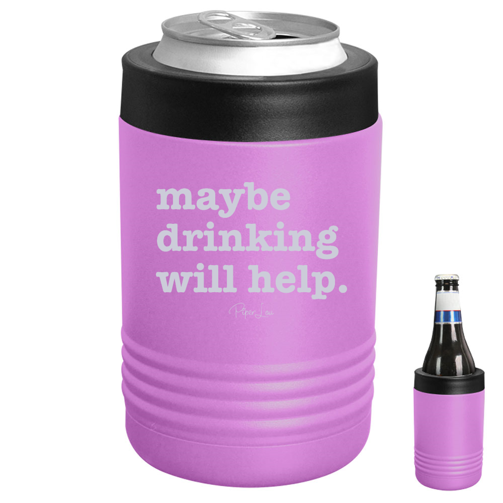 Maybe Drinking Will Help Beverage Holder