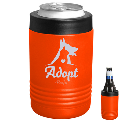 Adopt Cat Dog Beverage Holder