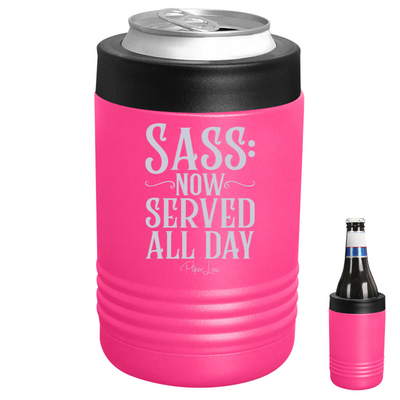 Sass Now Served All Day Beverage Holder