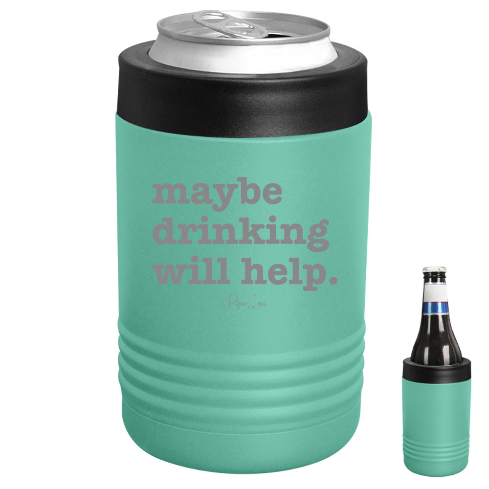 Maybe Drinking Will Help Beverage Holder
