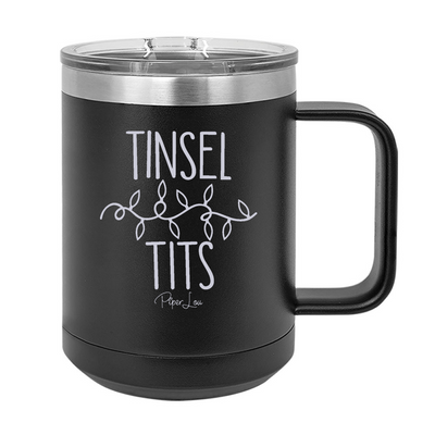 Tinsel Tits 15oz Coffee Mug Tumbler