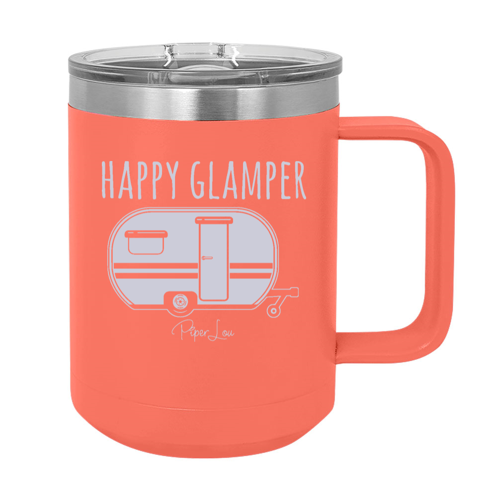 Happy Glamper 15oz Coffee Mug Tumbler