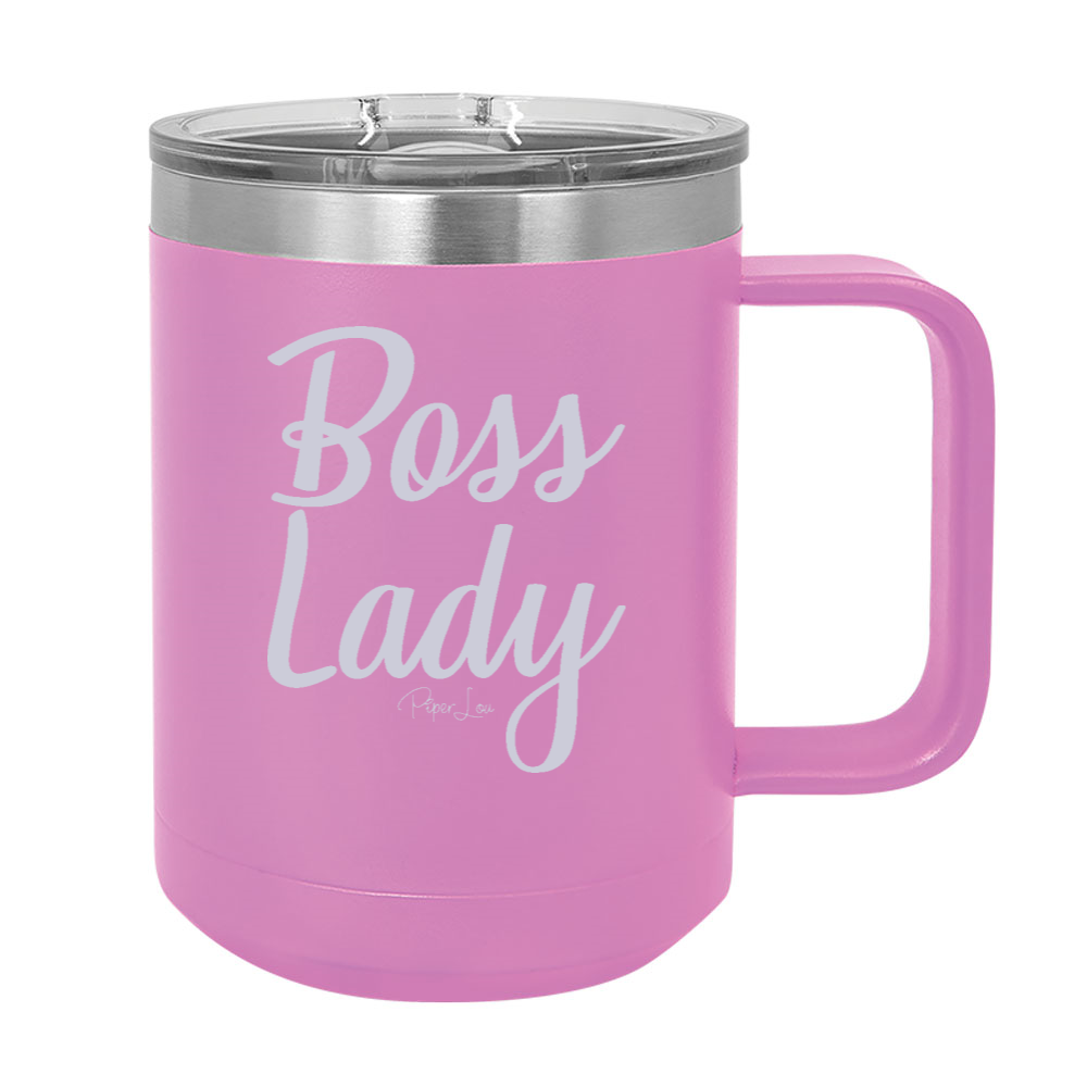 Boss Lady 15oz Coffee Mug Tumbler
