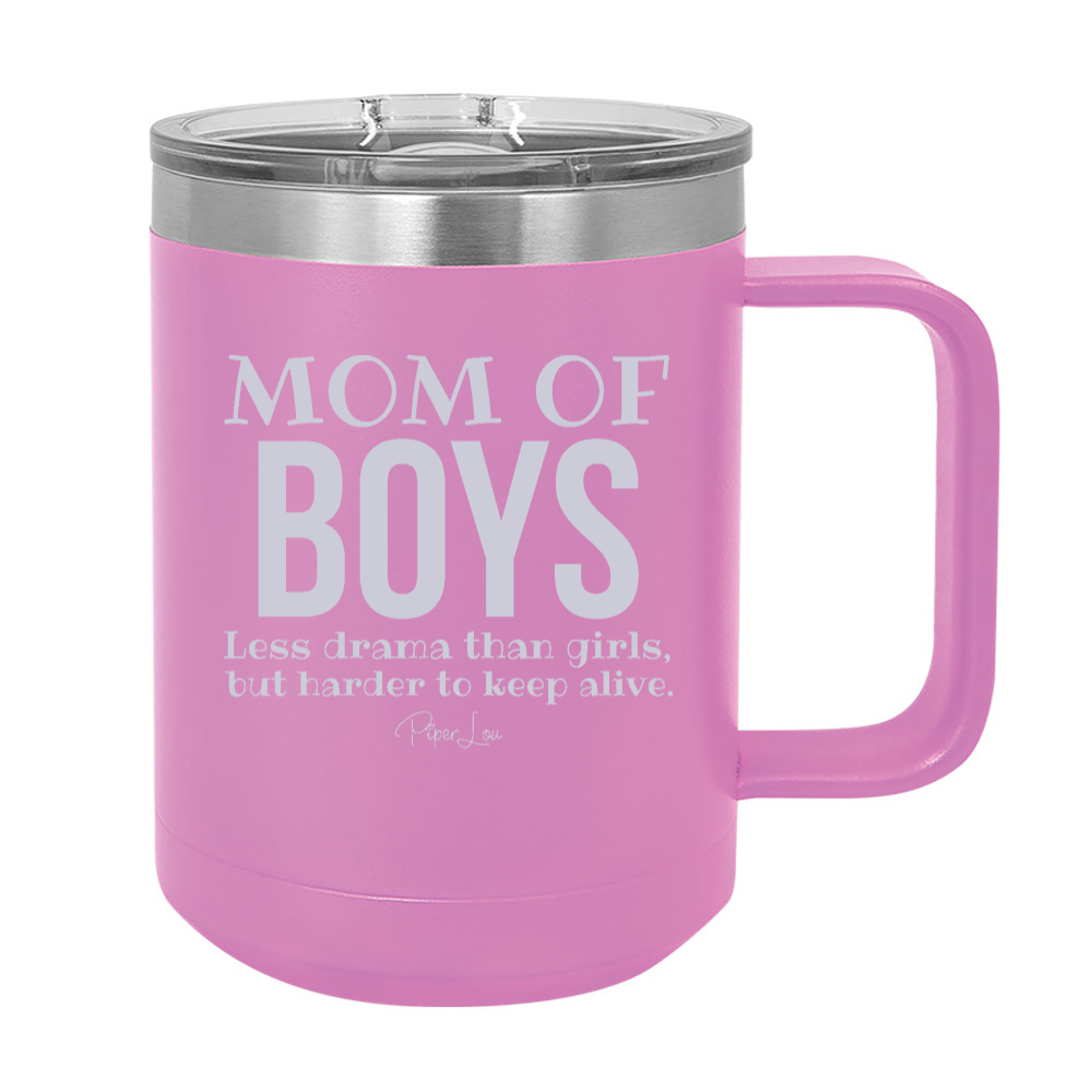 Mom of Boys Definition 15oz Coffee Mug Tumbler