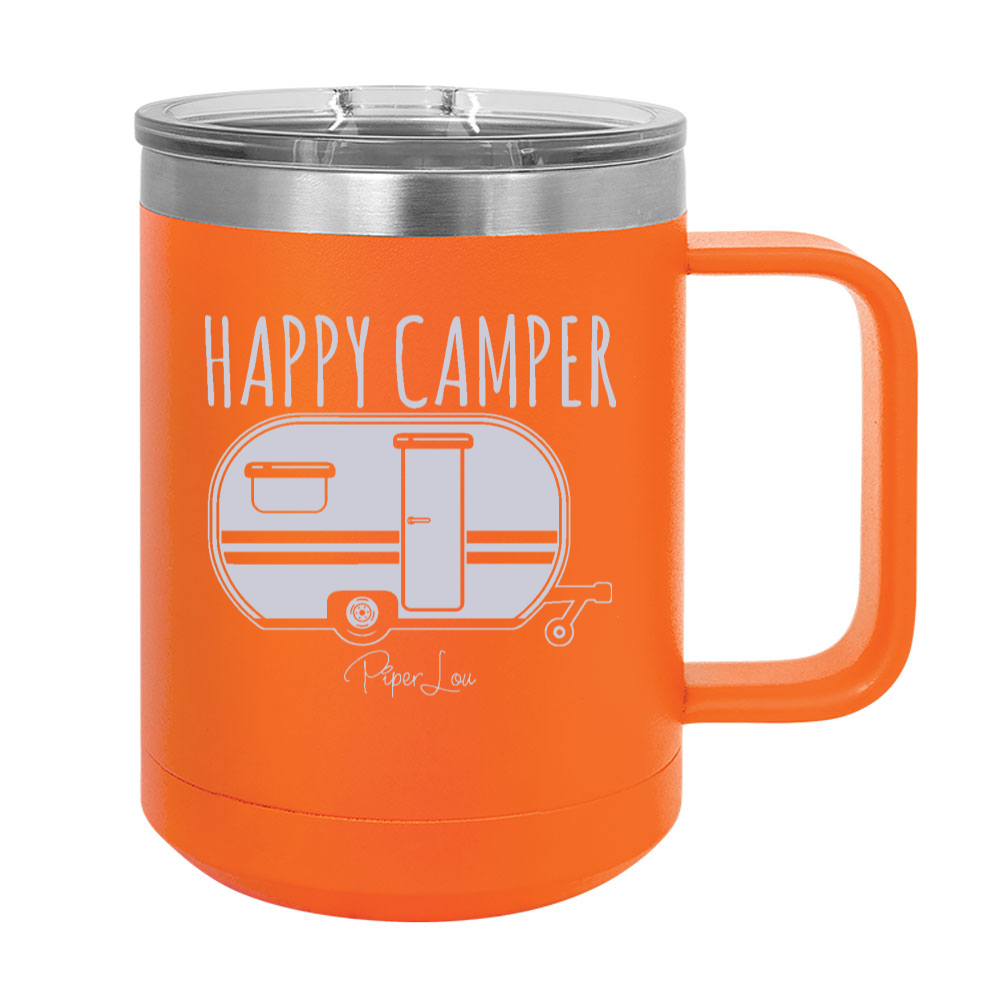 Happy Camper RV 15oz Coffee Mug Tumbler