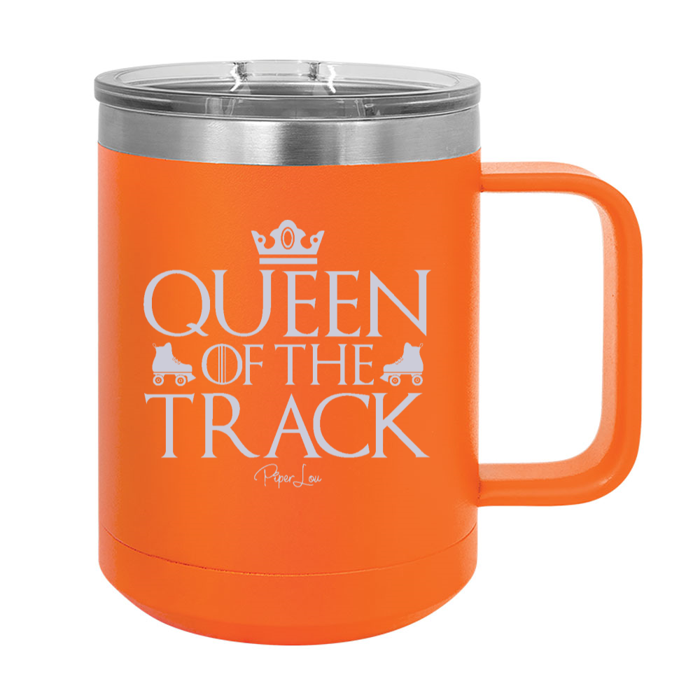 Queen Of The Track 15oz Coffee Mug Tumbler