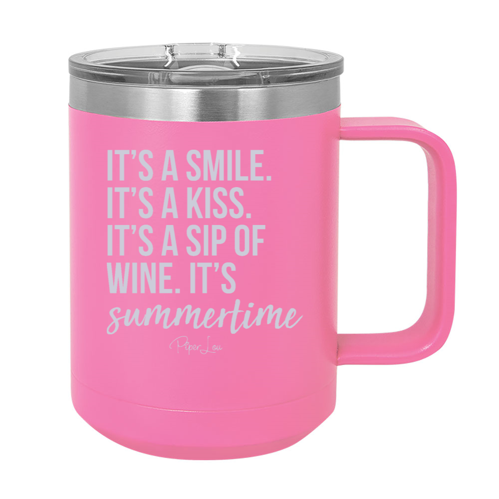 It's Summertime 15oz Coffee Mug Tumbler