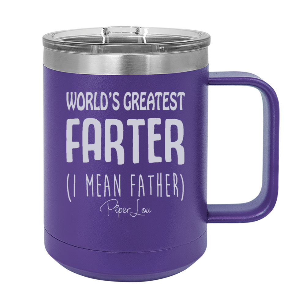 World's Greatest Father 15oz Coffee Mug Tumbler