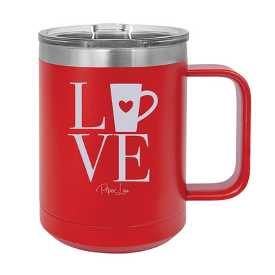 Coffee Love 15oz Coffee Mug Tumbler