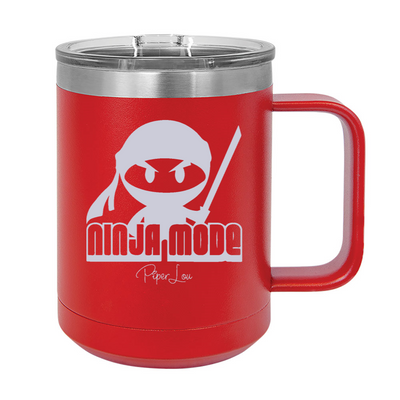 Ninja Mode 15oz Coffee Mug Tumbler
