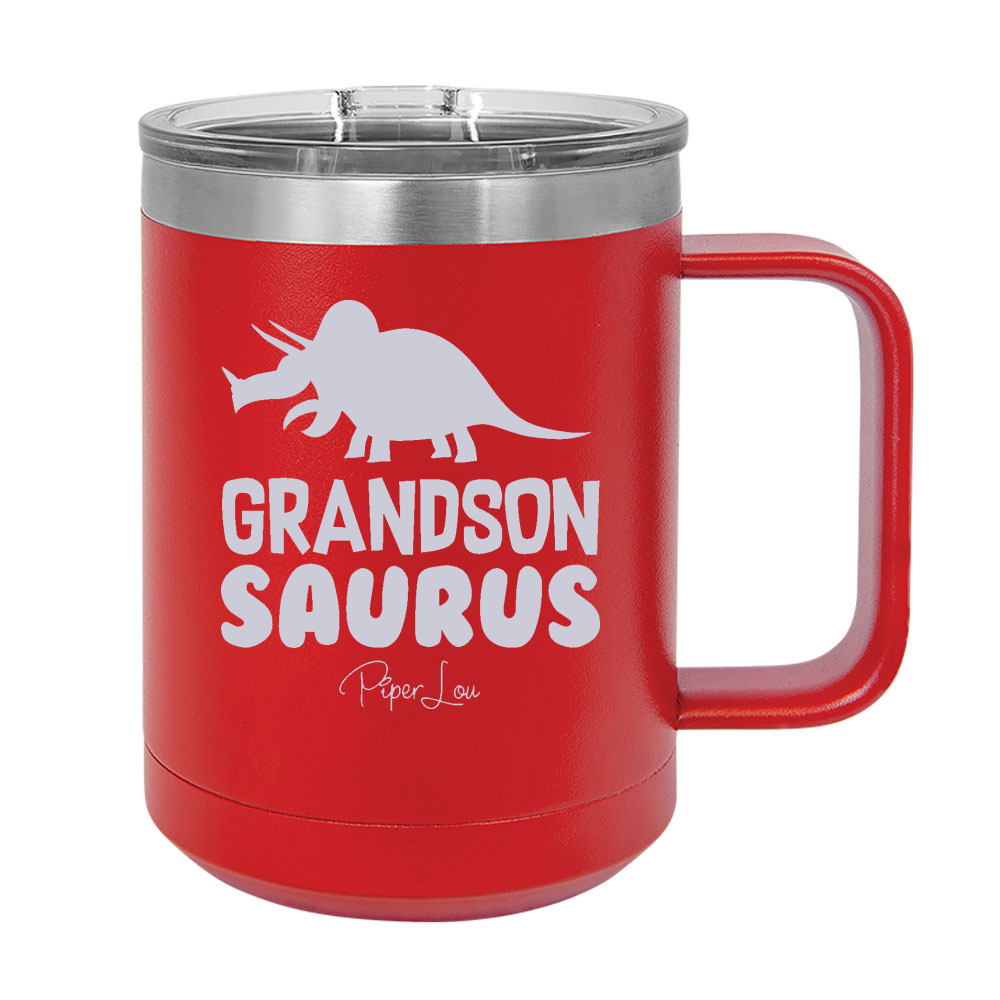 Grandson Saurus 15oz Coffee Mug Tumbler
