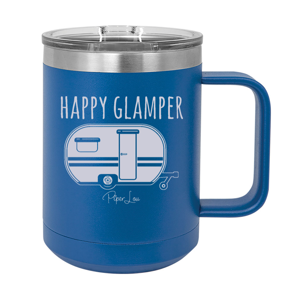 Happy Glamper 15oz Coffee Mug Tumbler
