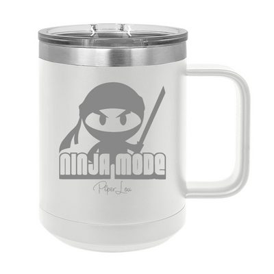 Ninja Mode 15oz Coffee Mug Tumbler