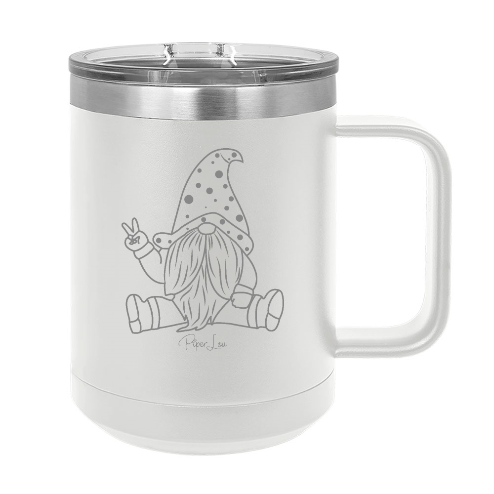 Peace Gnome 15oz Coffee Mug Tumbler