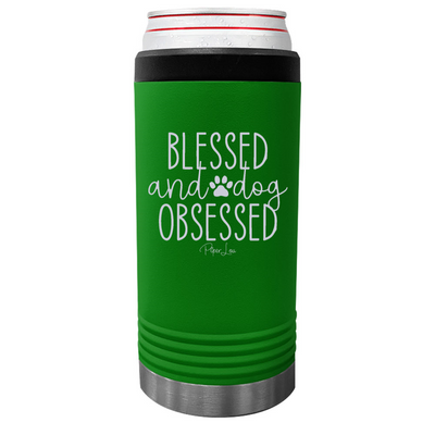 Blessed And Dog Obsessed Beverage Holder