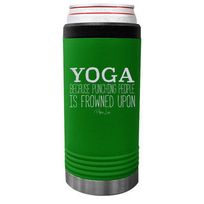 Yoga Because Punching Beverage Holder