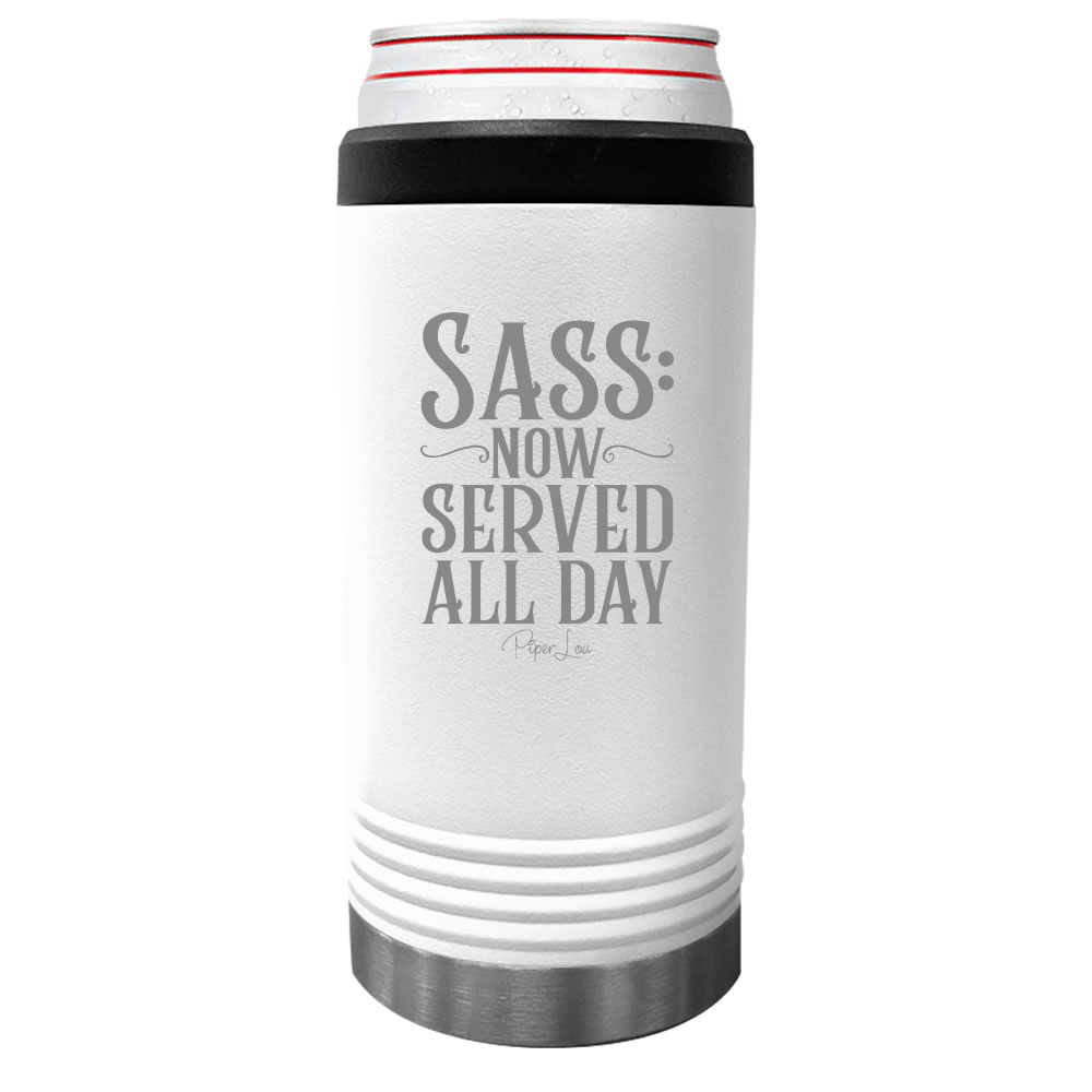 Sass Now Served All Day Beverage Holder