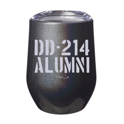 DD214 Alumni 12oz Stemless Wine Cup