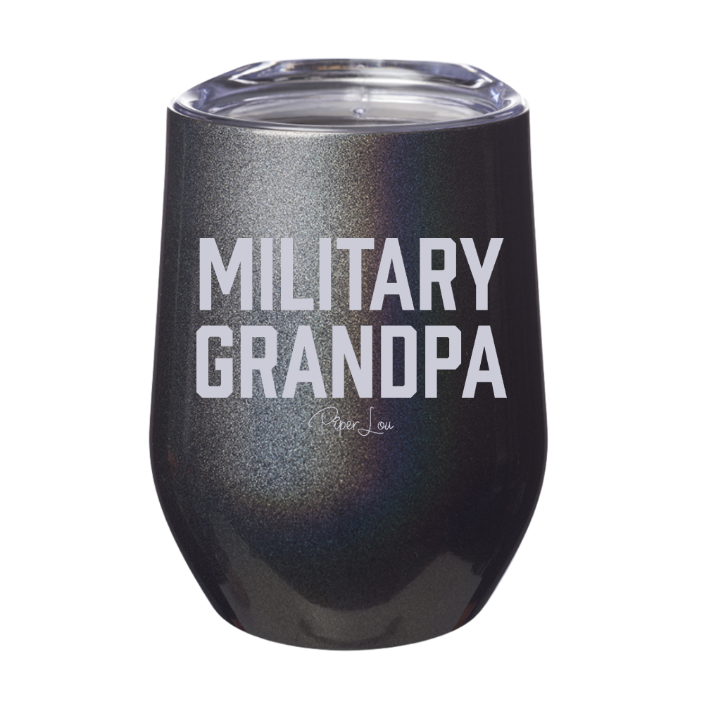 Military Grandpa Laser Etched Tumbler