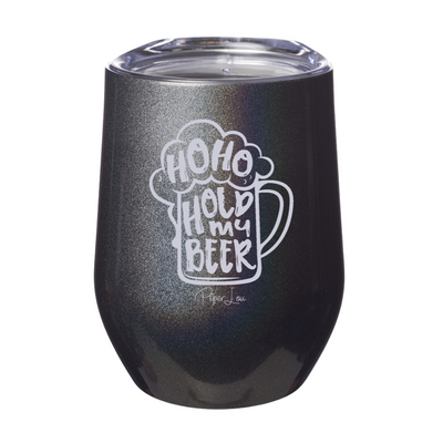 Ho Ho Hold My Beer Laser Etched Tumbler